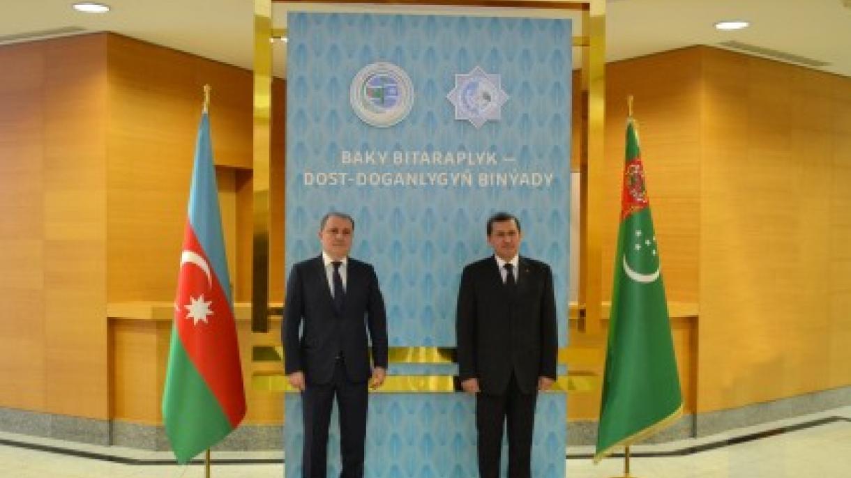 AZERBAÝJAN RESPUBLIKASYNYŇ DAŞARY IŞLER MINISTRINIŇ TÜRKMENISTANA SAPARY