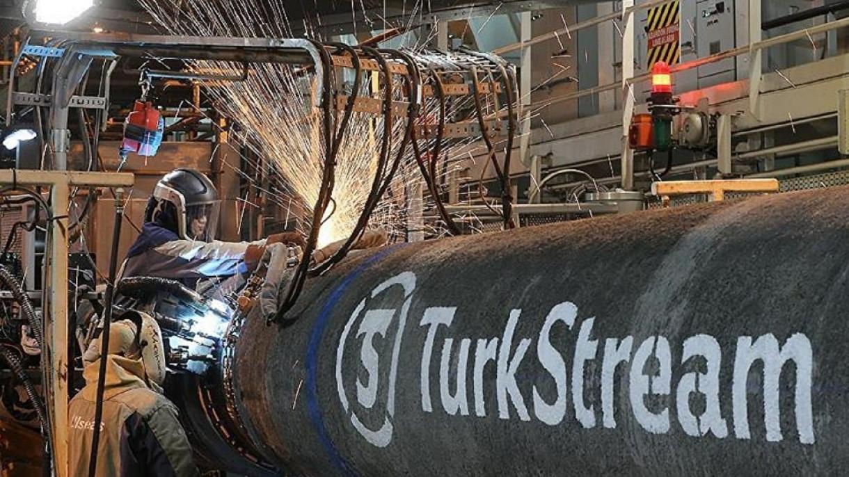 Gazprom anuncia o fornecimento de um bilhão de metros cúbicos de gás pelo Turk Stream