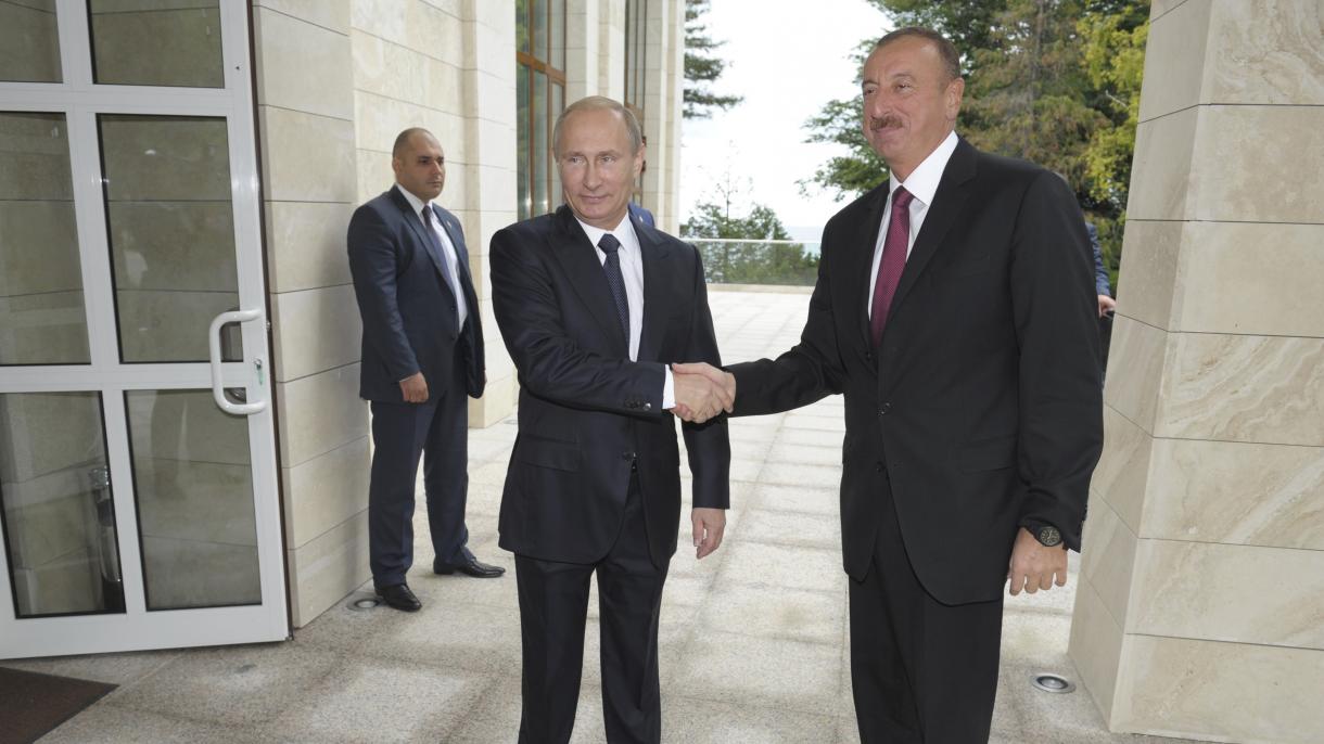 Илхам Алиев Ресей президенті Владимир Путинді құттықтады
