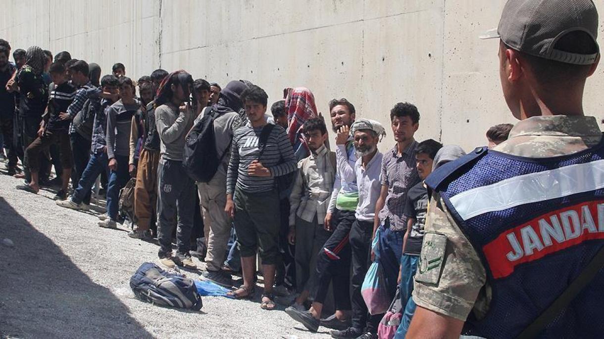 58 مهاجر غیرقانونی در استان قارص ترکیه دستگیر شدند