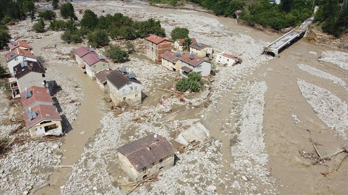ترکی میں سیلاب کی تباہ کاریوں پر بیرون ملک سے اظہارِ یکجہتی کے پیغامات