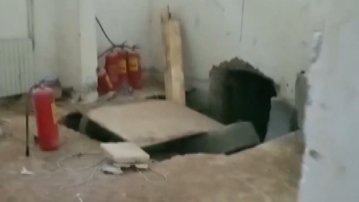 Encontram túneis pertencentes aos terroristas debaixo do hospital de Ras al-Ayn