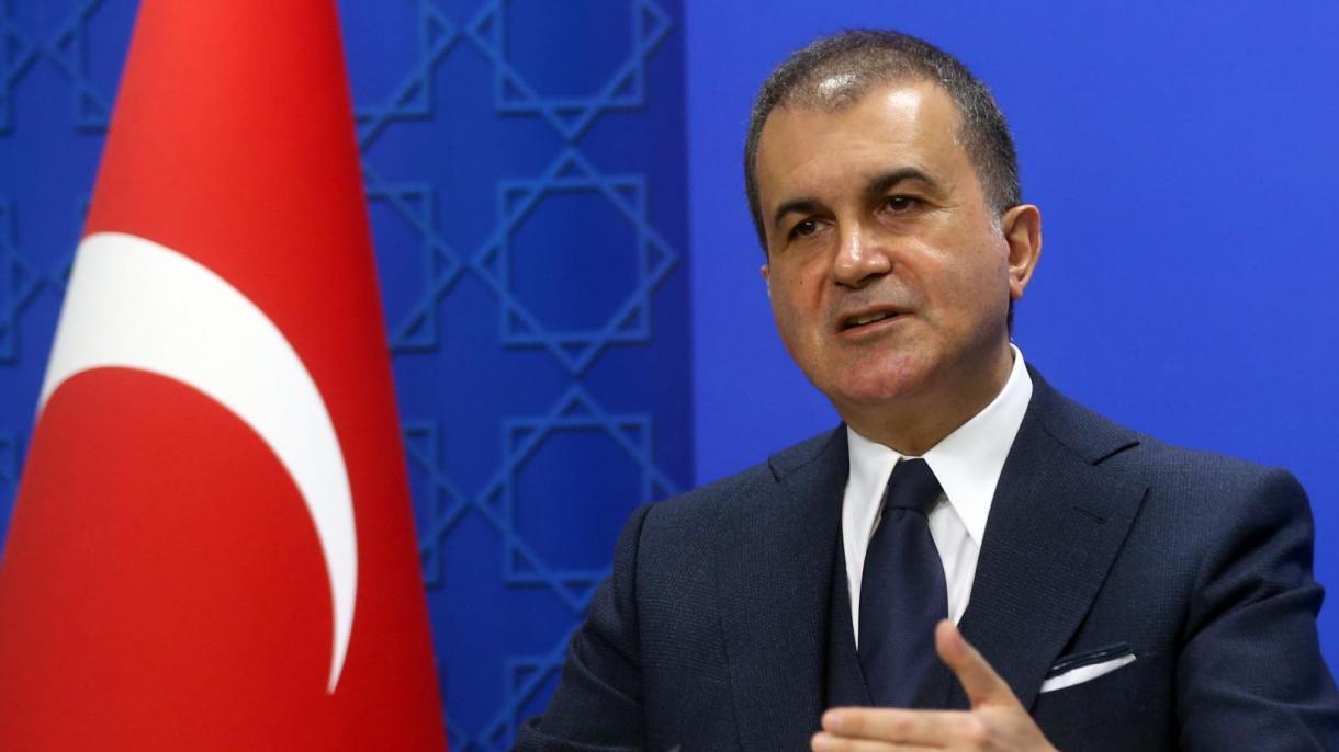 Ömer Çelik: "Política e diplomacia não são lugares para julgar a história"
