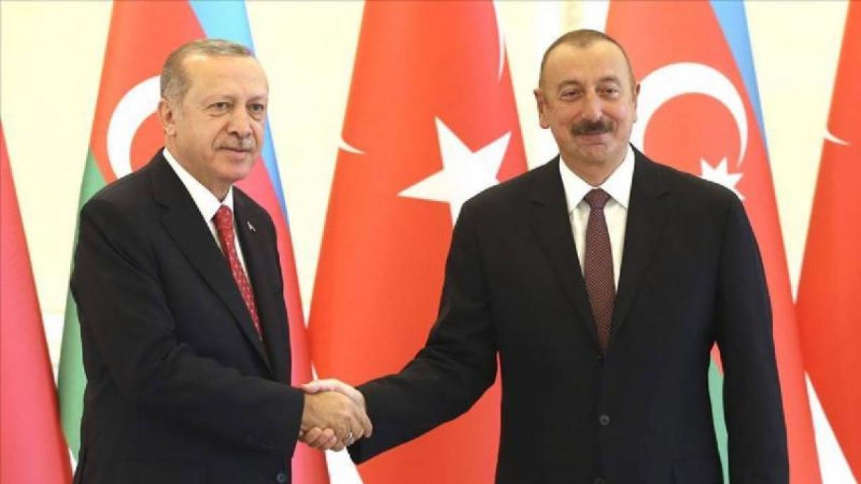 Президент Ердоған Әлиевті құттықтады
