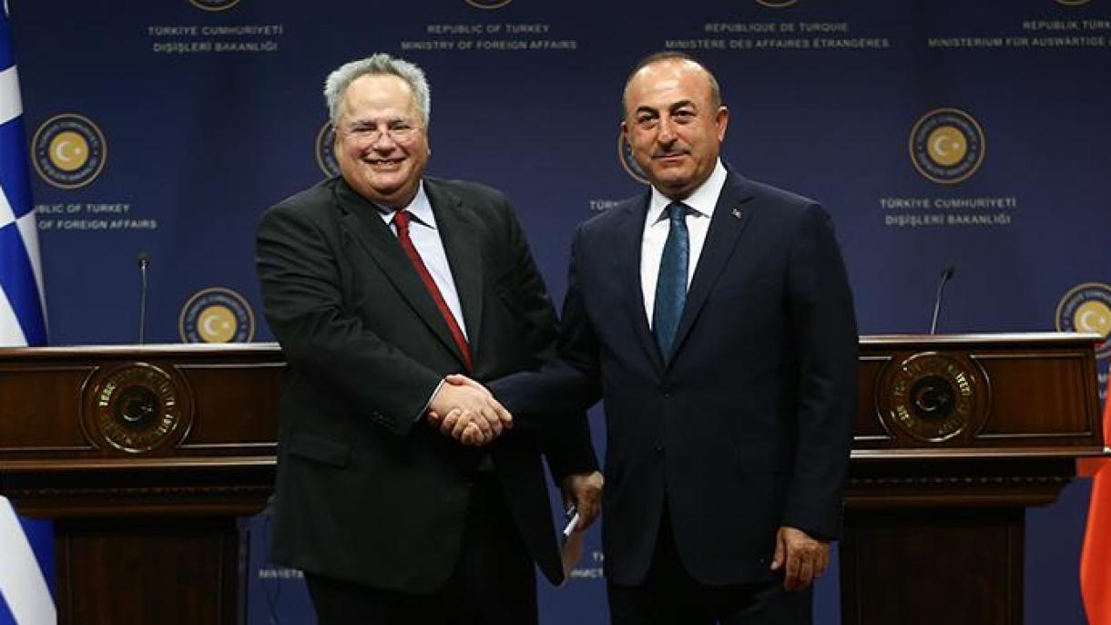Гръцкия министър на външните работи Никос Кодзиас идва в Турция