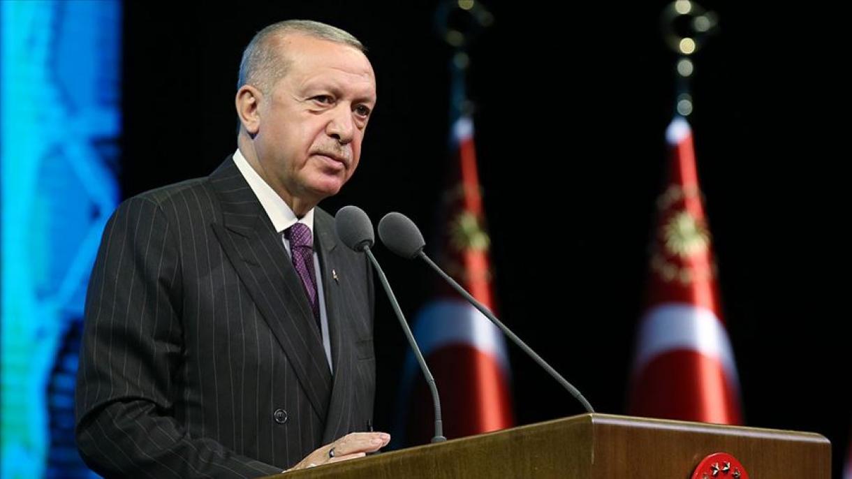 ترکی حق و انصاف کا ساتھ دینے سے  ہرگز باز نہیں آئے  گا: صدر ایردوان