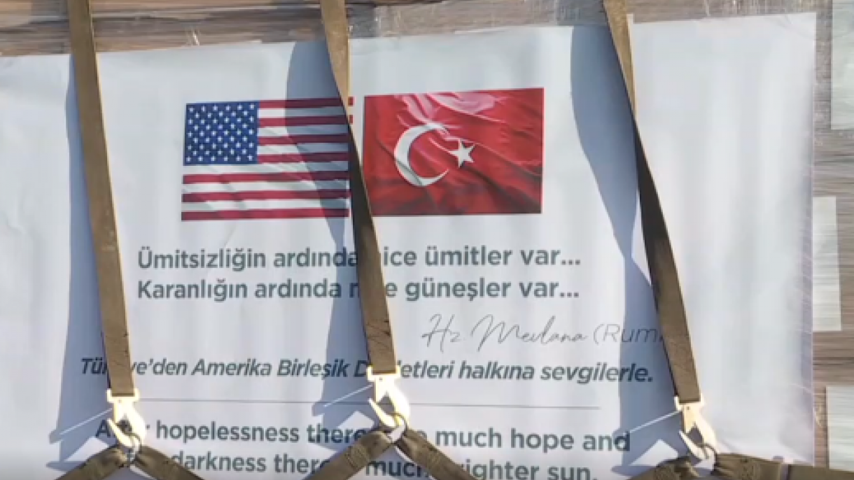 Orvosi felszerelést küldött Törökország az USA-nak