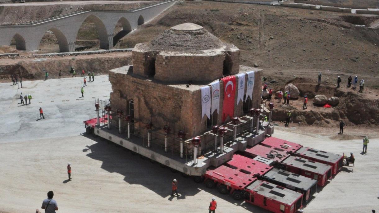 Histórico banho turco de Artuklu foi relocalizado