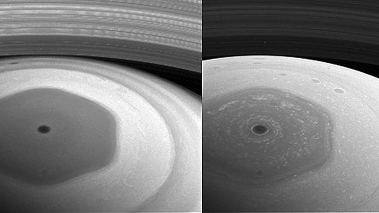 Sateliti Cassini fotografon unazat e Saturnit