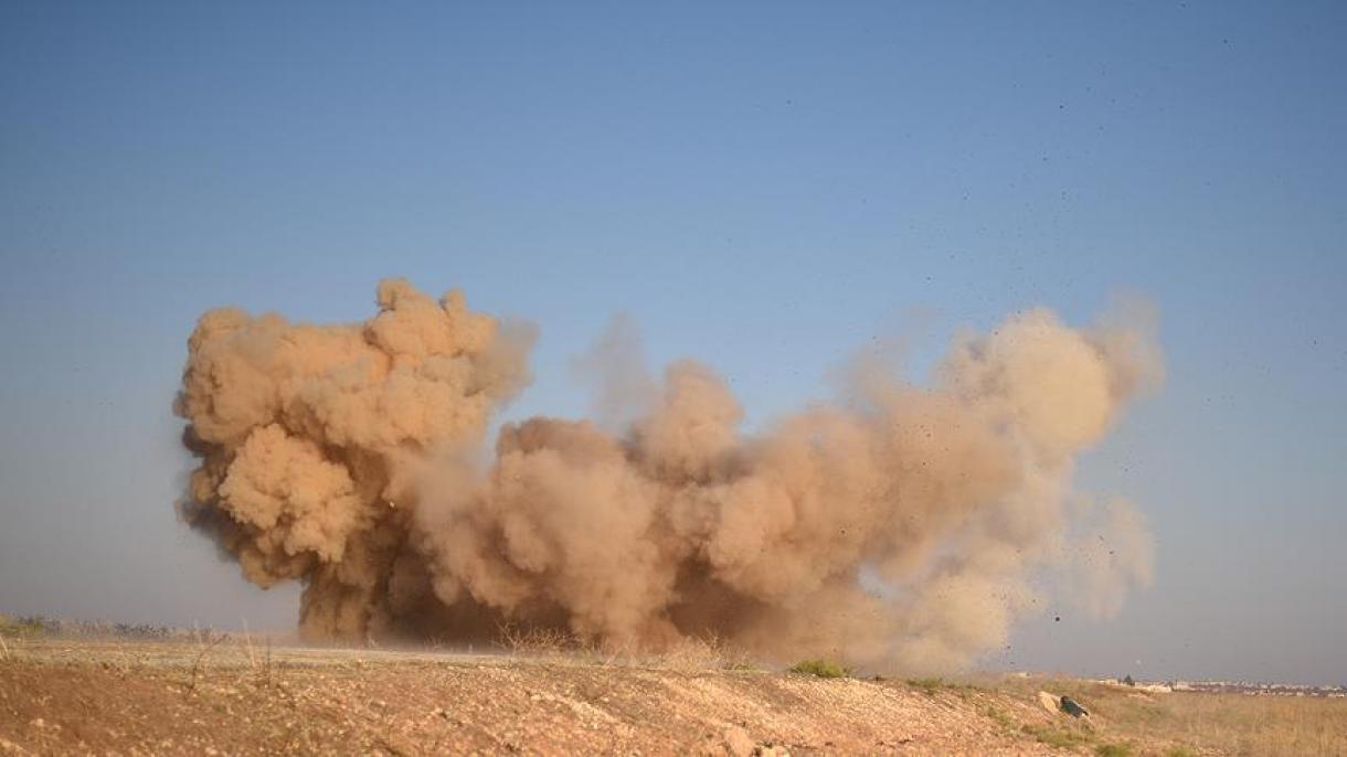وقوع چند انفجار‌ در اردوگاه گروه تروریستی پ.ی.د در حسکه سوریه