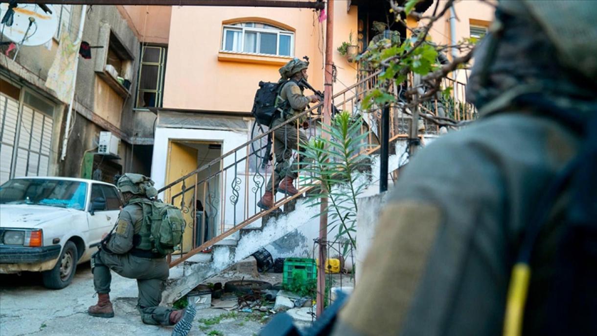 Isroil kuchlari ishg'ol ostidagi G'arbiy Sohilda uyushtirgan bosqinda ikki falastinlik yaralandi