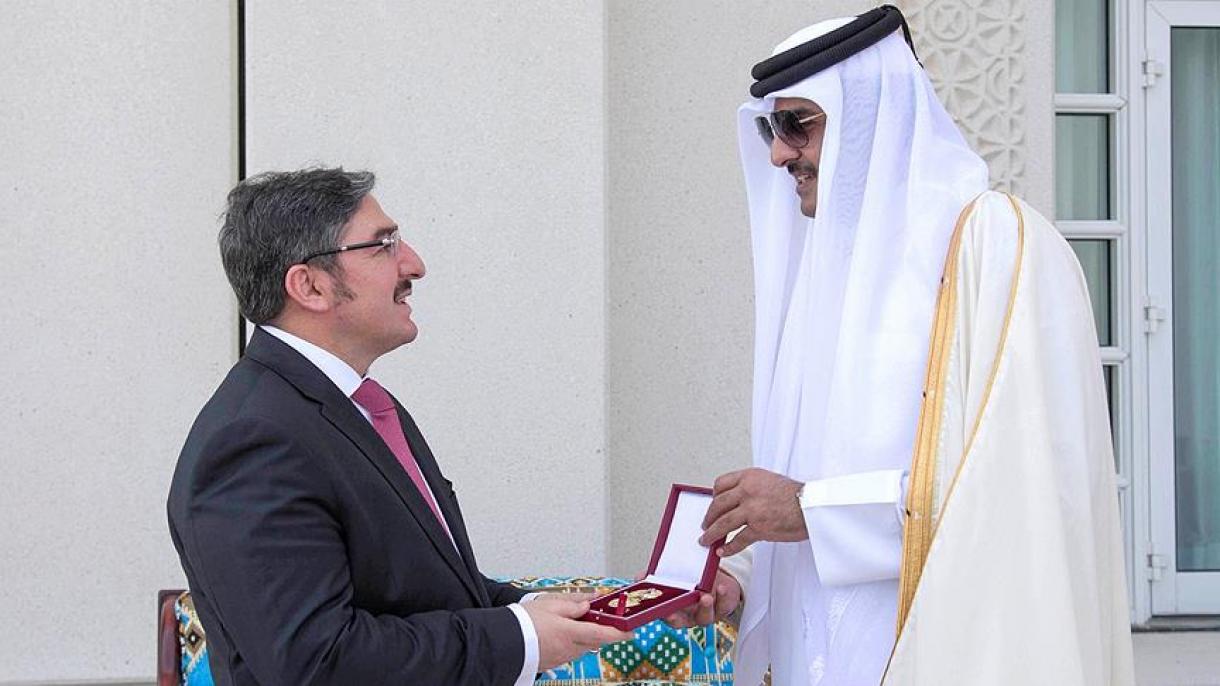 Παράσημο Αλ Βέτζπε απονεμήθηκε στον πρέσβη της Τουρκία στη Ντόχα