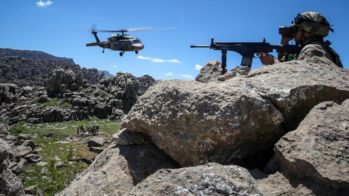 PKK/KJK-a agza ýene-de 2 terrorçy howpsuzlyk güýçlerine boýun egdi