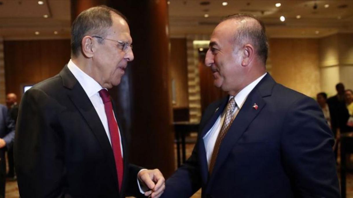 Çavuşoğlu Lavrov belän telefonnan söyläşte