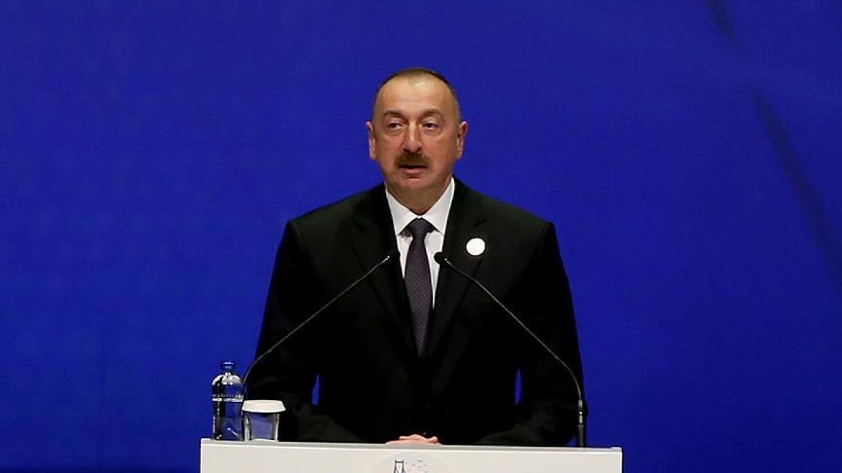 الهام علی اف : هرگز به تشکیل ارمنستان دوم در خاکهای آذربایجان اجازه داده نخواهد شد
