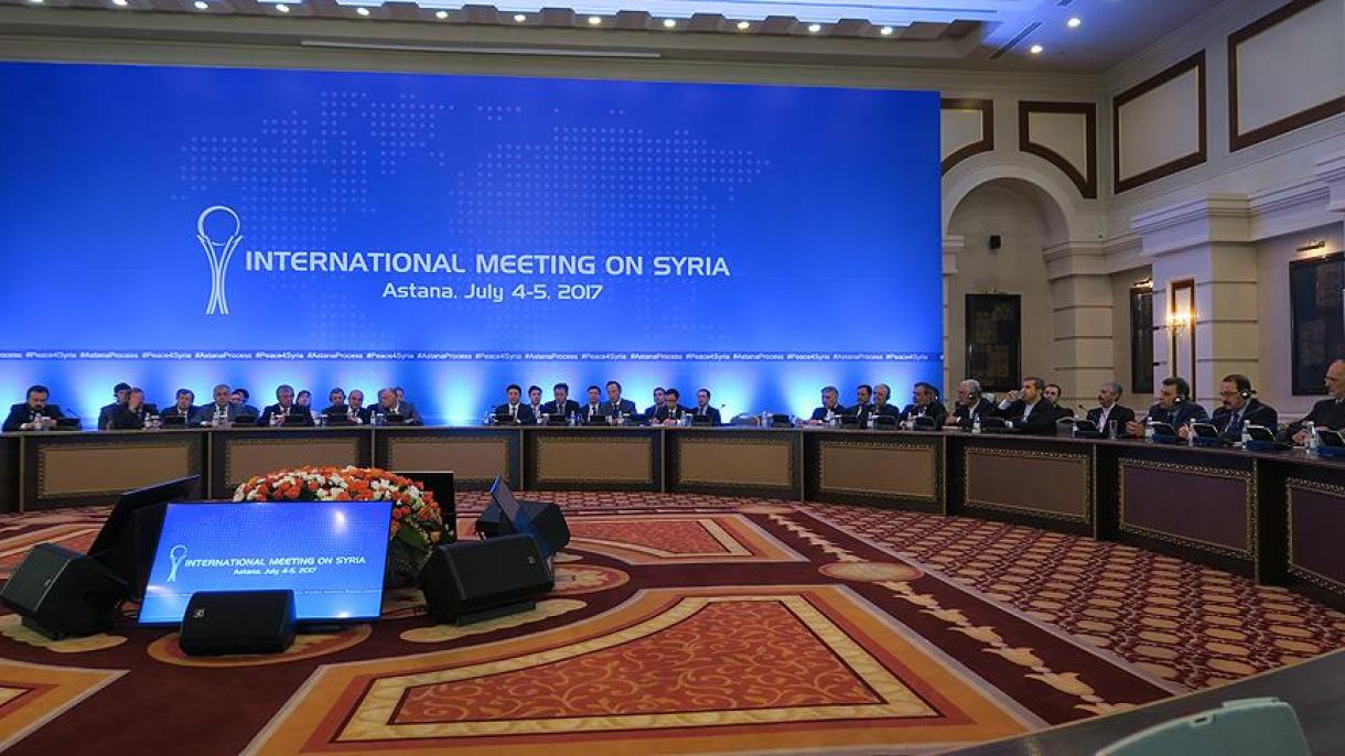 第六届阿斯塔纳叙利亚会议框架内的代表团间会谈仍在继续