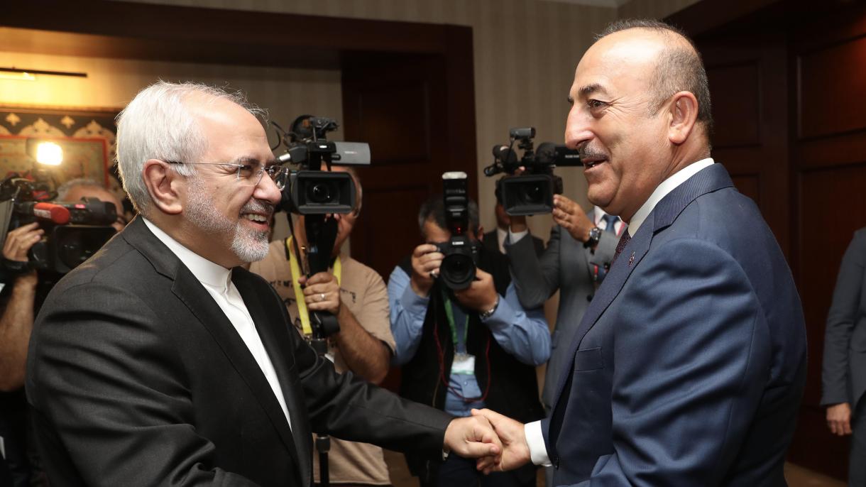 دیدار وزرای امور خارجه ترکیه و ایران در استانبول