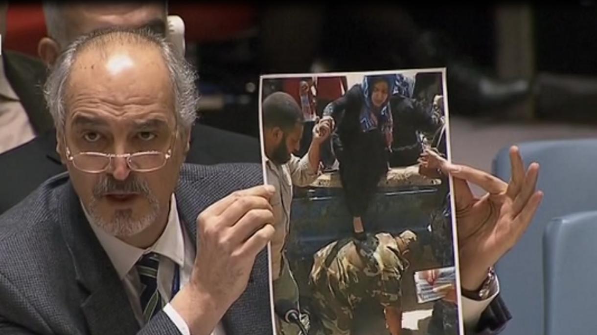 نماینده دائمی سوریه در سازمان ملل بازهم دروغ گفت