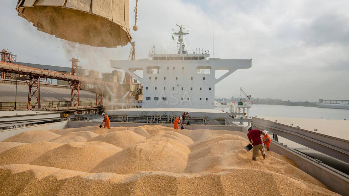 ارسال گندم هند به افغانستان از طریق بندر چابهار ایران
