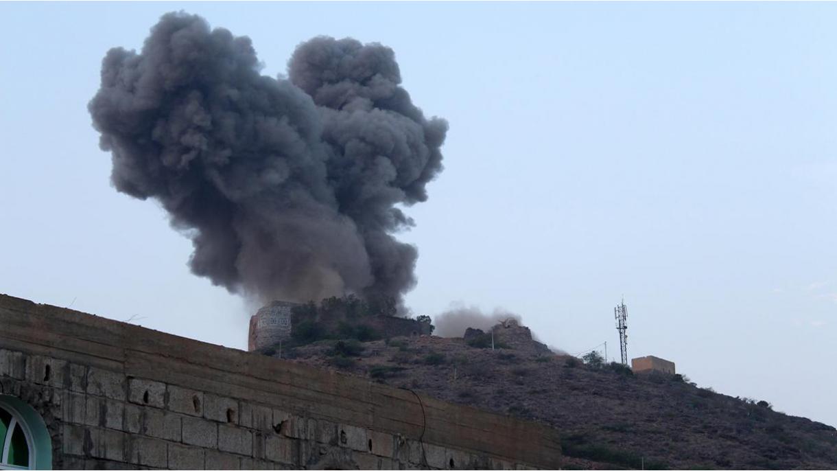 یمن میں حوثیوں کا تائز شہر پر حملہ ،9 شہری ہلاک اور 7  زخمی