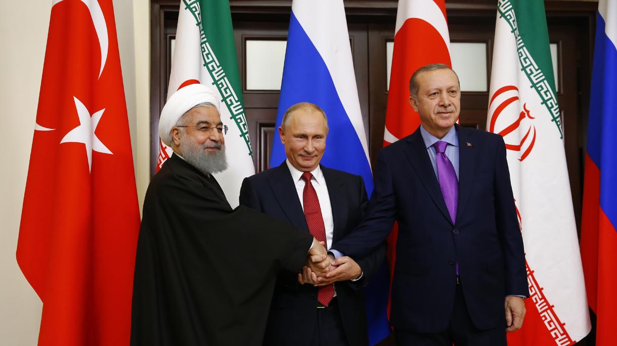 Ankaraja mirëpret samitin tresh Turqi-Rusi-Iran