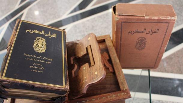 Primeira cópia do Alcorão impressa no Japão entregue ao museu Tatar