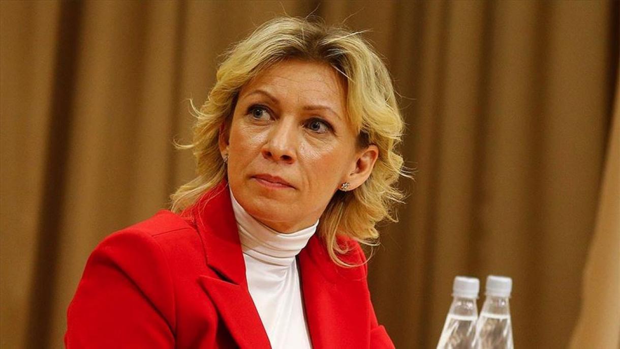 Zaharowa Trampyň BSGG-na berýän goldawyny bes etmek hakyndaky kararyny tankyt etdi