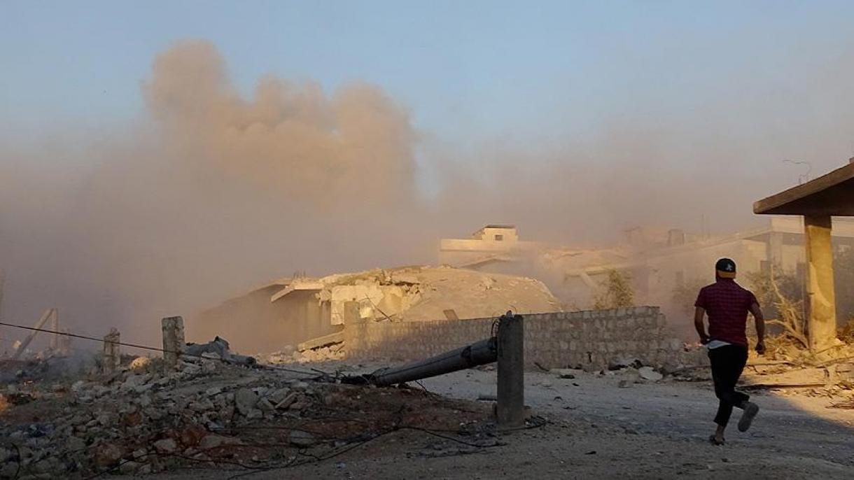 Hələbin qərbində bombardman nəticəsində 4-ü uşaq olmaqla 19 dinc sakin ölüb