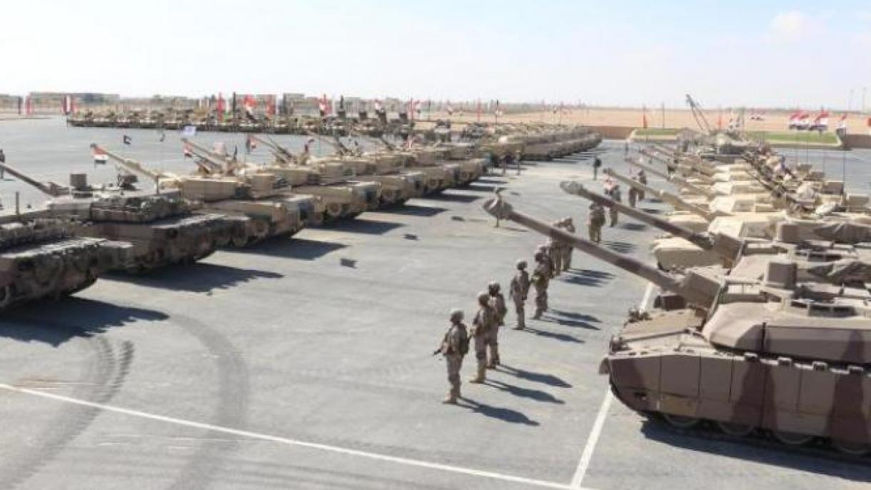 رزمایش نظامی در مصر