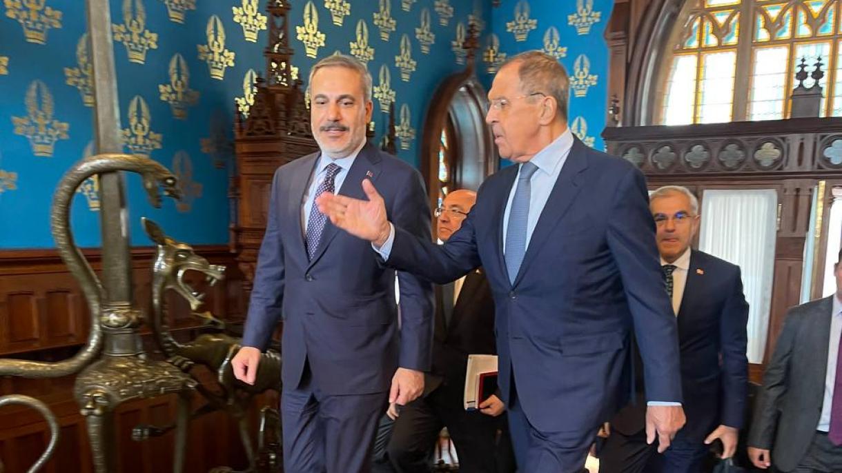 Reunión Fidan-Lavrov en Moscú