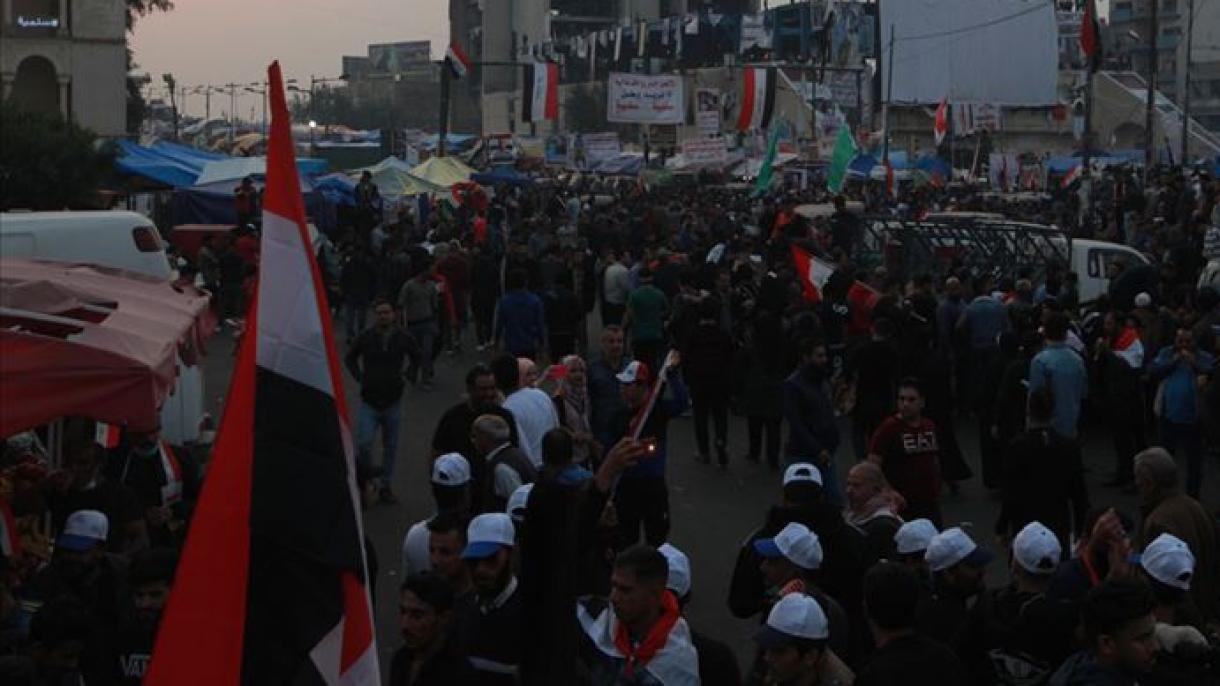 در تجمع اعتراض آمیز مردم در نجف 25 تن مجروح شدند