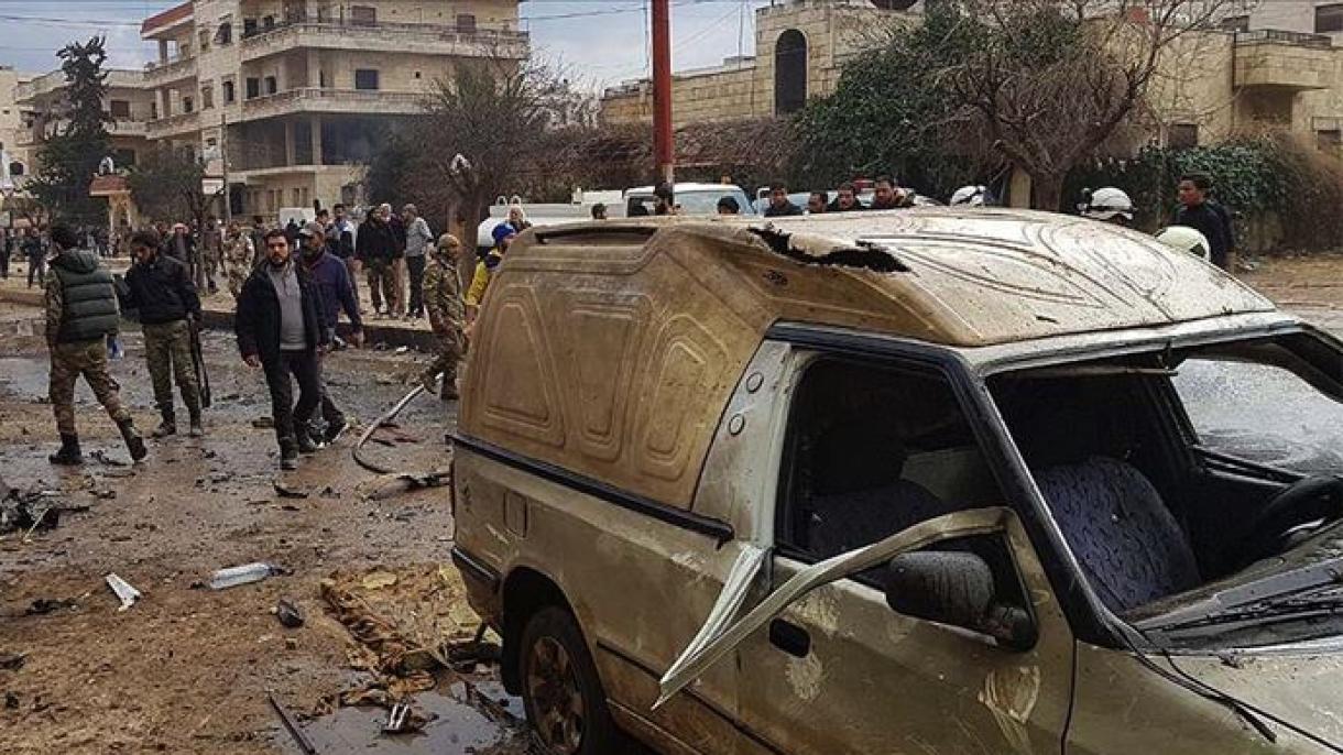شمالی شام میں کار بم حملہ،9 افراد ہلاک درجنوں زخمی