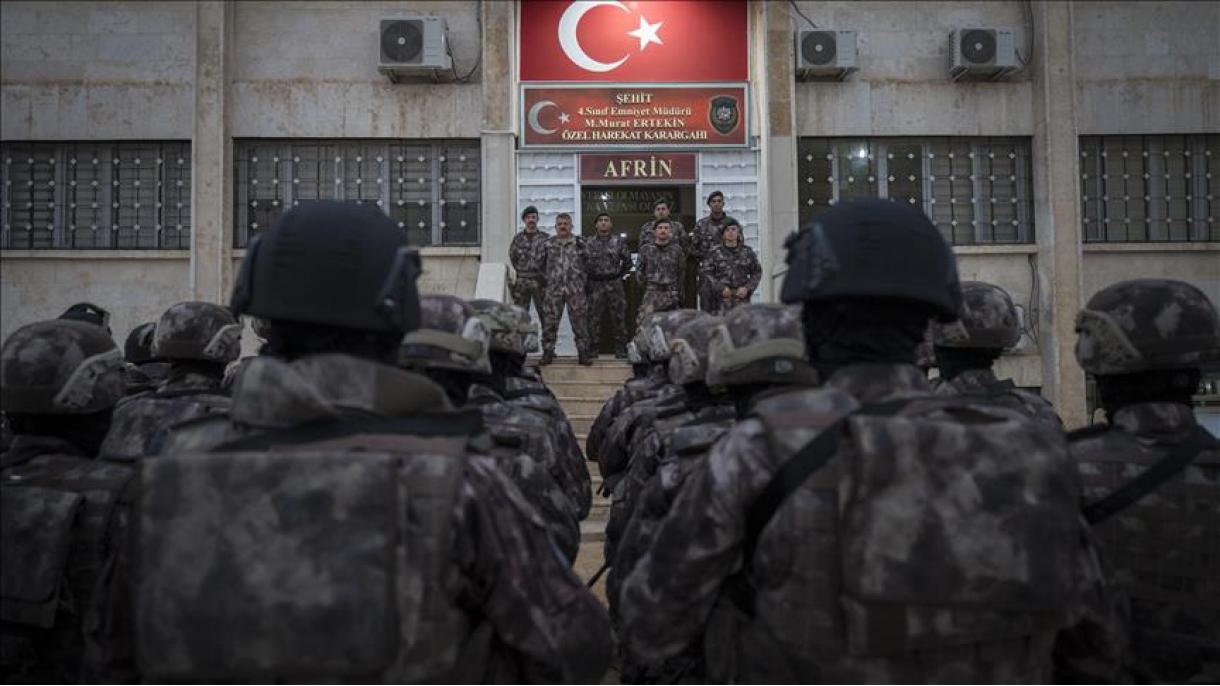 امنیت عفرین سوریه توسط یگان ویژه پلیس ترکیه تامین می شود