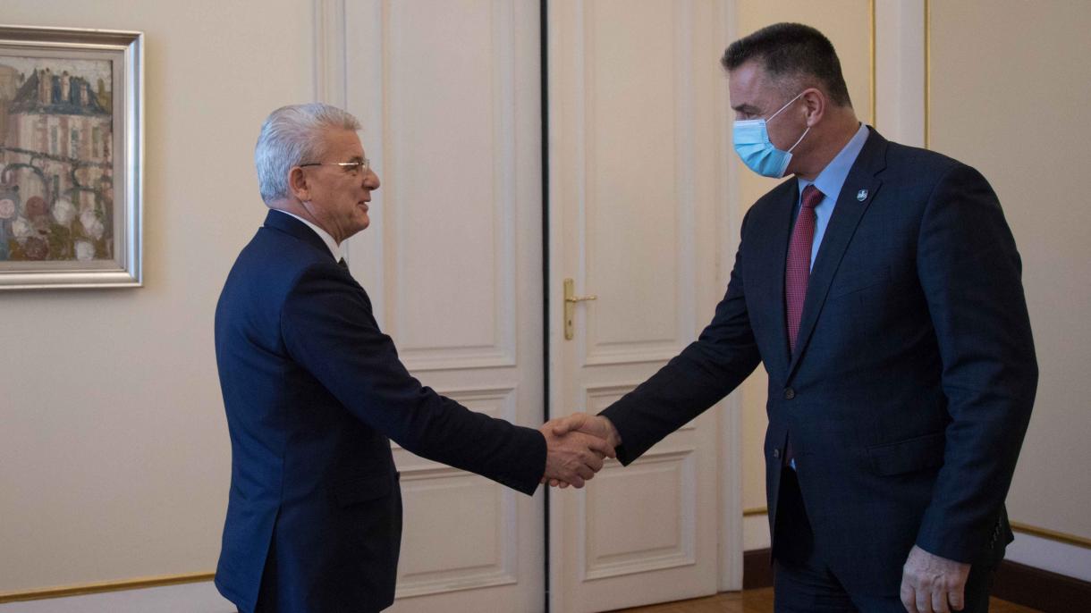 Džaferović s gradonačelnikom Novog Pazara: Razgovarano o odnosima BiH i Sandžaka