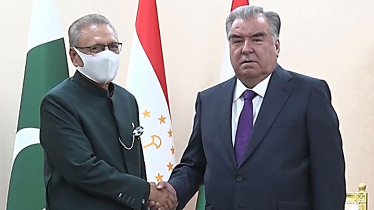 صدر عارف علوی کی تاجک ہم منصب رحمانوف سے ملاقات، تعلقات مضبوط بنانے کیلئے کوششیں جاری رکھنے کا عزم