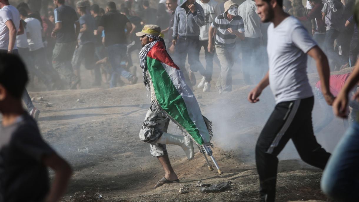 فلسطینیوں کے پُر امن مظاہروں پر ایک بار پھر اسرائیل کی جارحیت