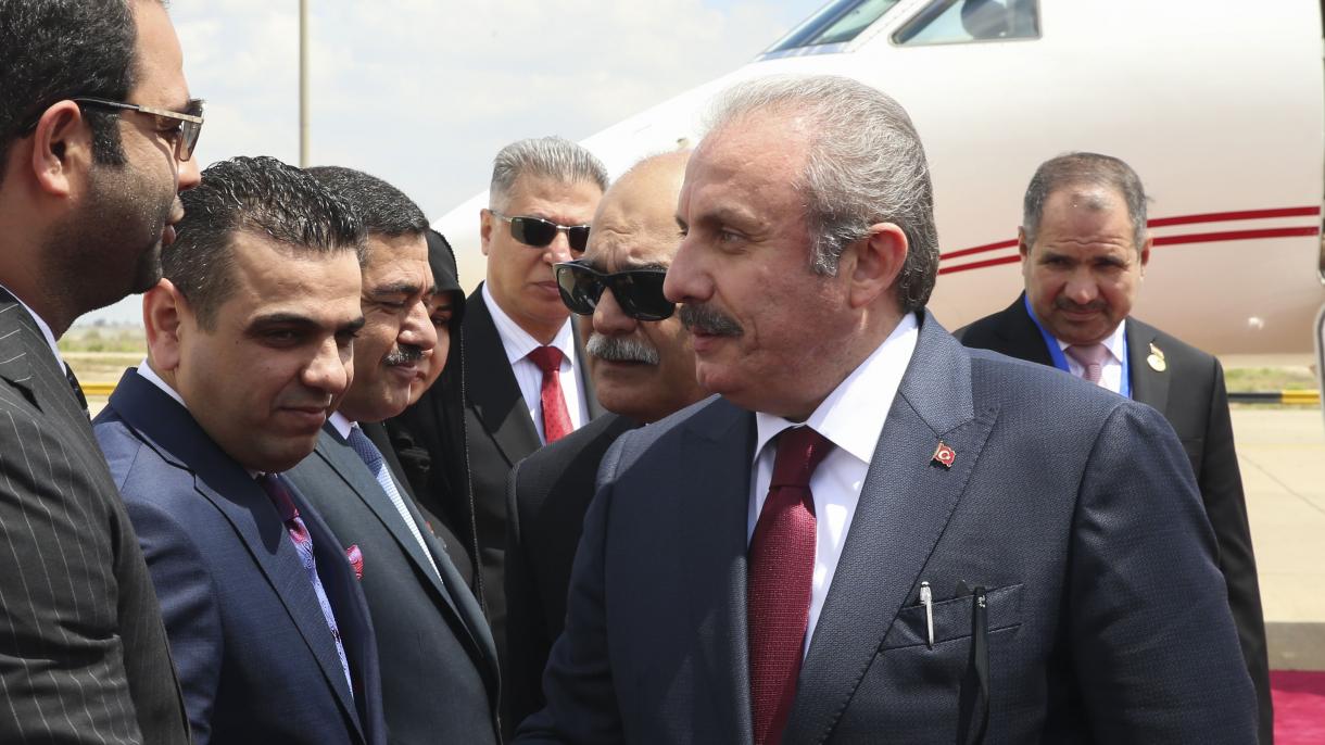 Visite en Irak du président du parlement turc Mustafa Sentop
