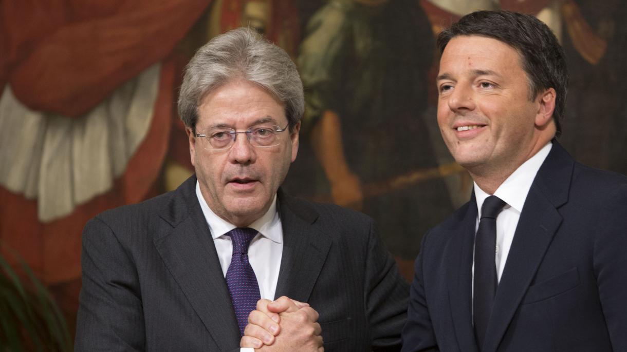 ایتالیادا پائولو جنتیلونی، کابینه لیسته‌سینی تقدیم ائتدی