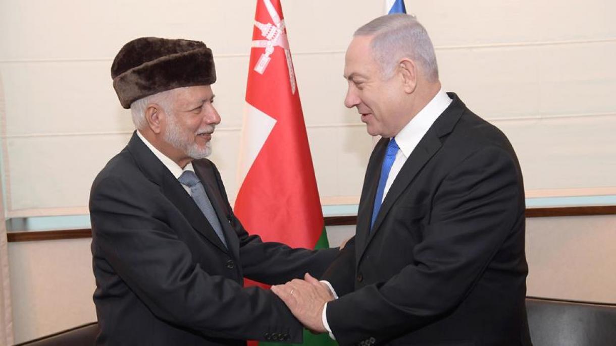 İsrail Baş naziri Omanın XİN rәhbәri ilә görüşüb