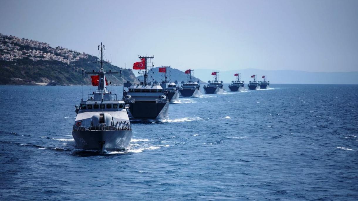 Türkiyə donanması Şərqi Aralıq dənizində ən güclü donanmadır
