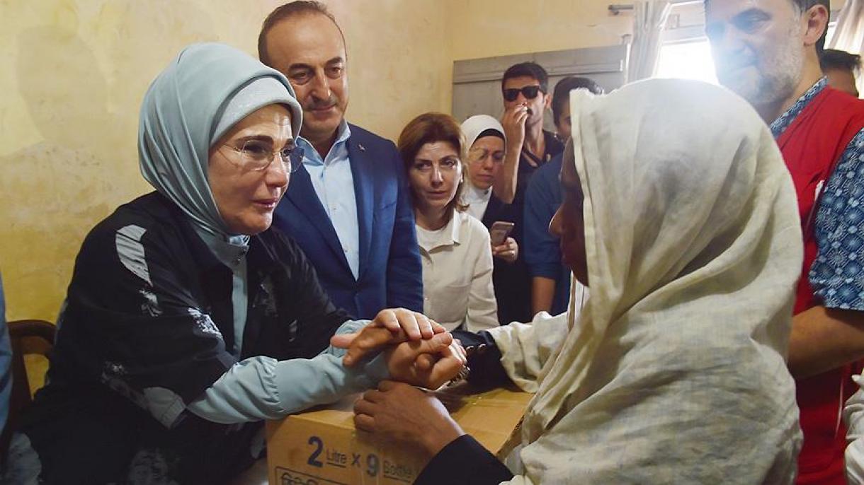 Emine Erdoğan, shpresë për Arakanin