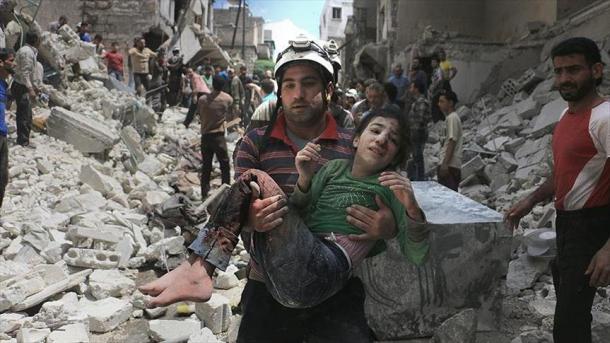 Jatos russos bombardeiam Alepo na Síria, 17 civis mortos