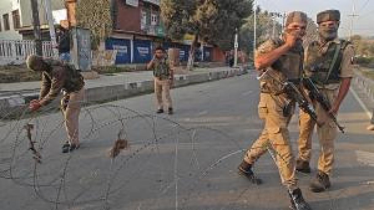 بھارتی فورسز کی ریاستی دہشت گردی  کے خلاف مقبوضہ کشمیر میں ہڑتال