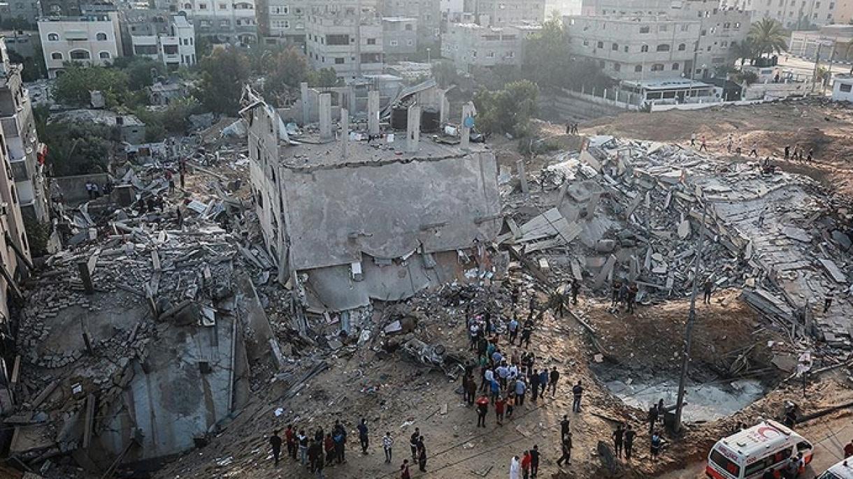 افزایش شمار شهدای حملات اسرائیل به غزه