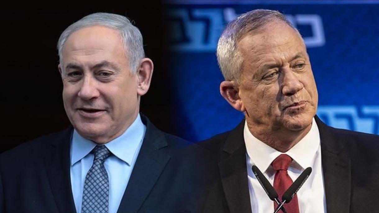 Netanyahu e Gantz concordaram em estabelecer governo de coalizão