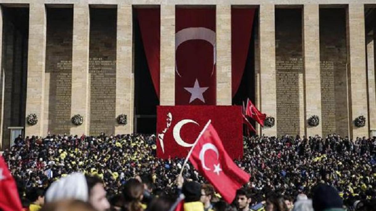 Journée de la commémoration d’Ataturk, la fête de la jeunesse et du sport du 19 mai