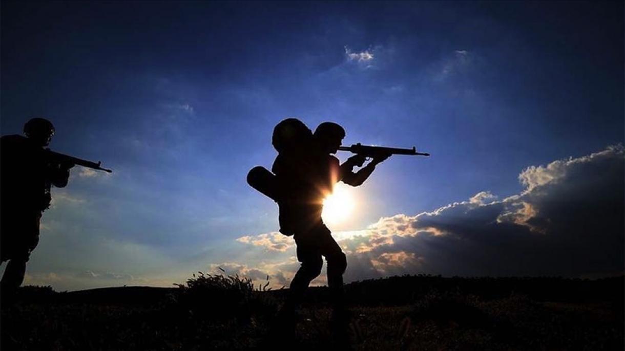 Neutralizam um terrorista procurado na categoria cinza em Bitlis