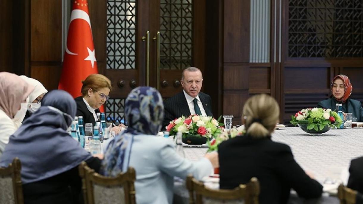 جلسه مشورتی مبارزه با خشونت علیه زنان به ریاست اردوغان برگزار شد