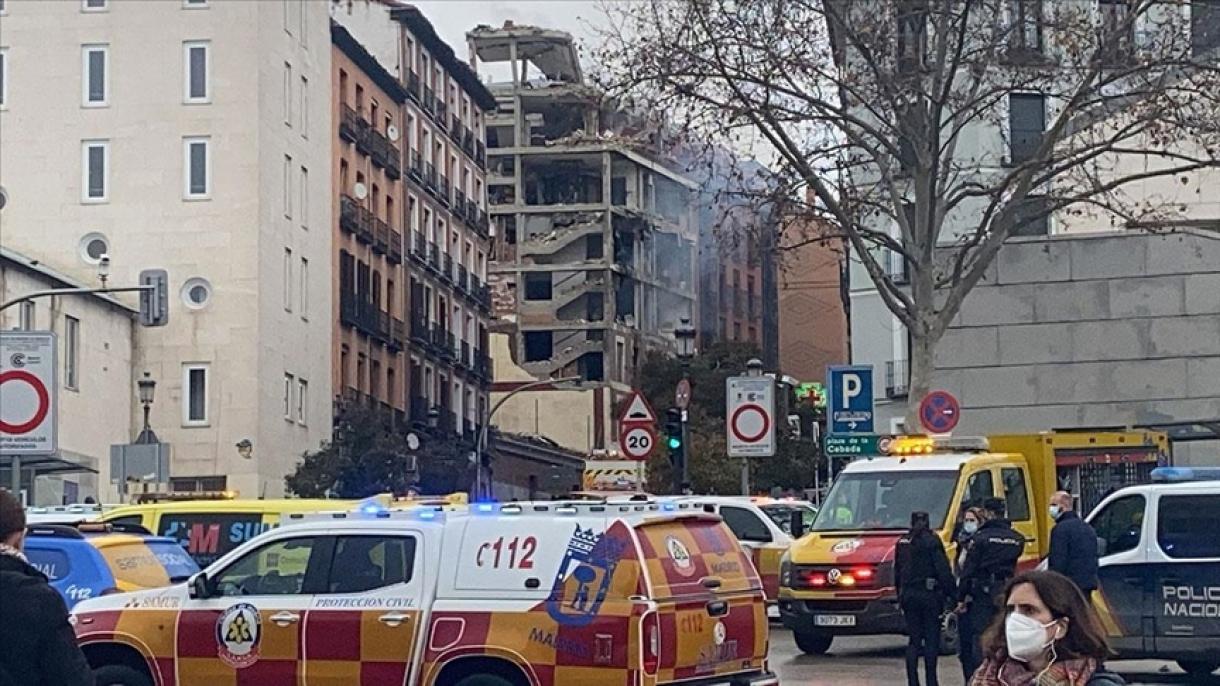 İspaniyanın paytaxtı Madriddə güclü partlayış baş verib