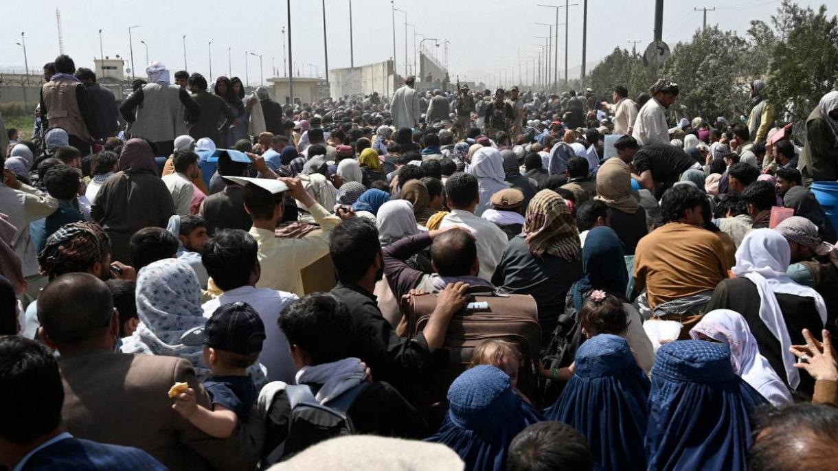 Reino Unido: "7 mortos na multidão perto do aeroporto de Cabul"